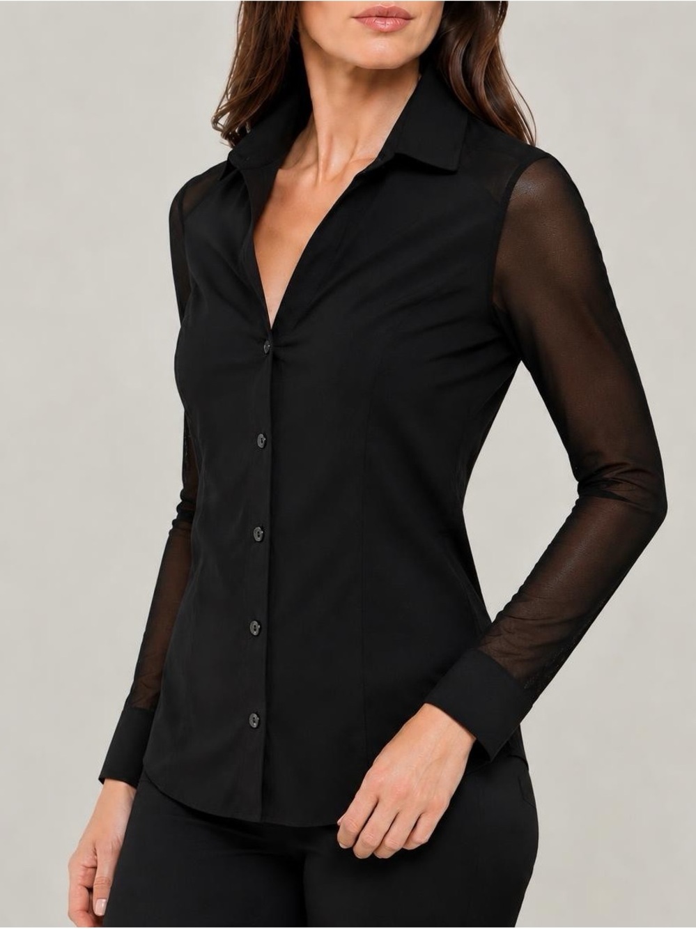 ANATOMIE Beth Button-Front Shirt